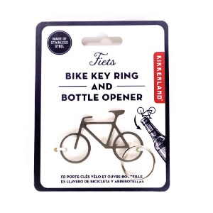Privezak za ključeve i otvarač za flaše -bicikl
