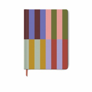 Jumbo Soft touch rokovnik – Prugasti dizajn