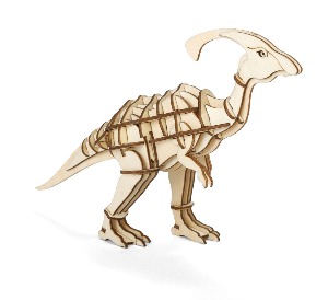 Parasaurolopus -3D drvene puzle