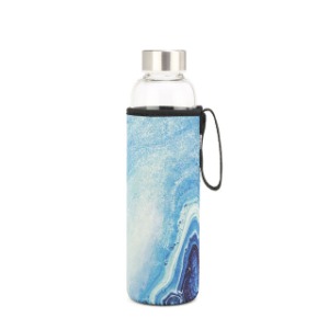 Flašica za vodu sa neoprenskom futrolom-blue agate