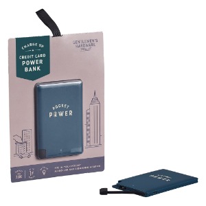 Eksterna baterija za telefon-Gentlemen's Hardware( 2500mah)